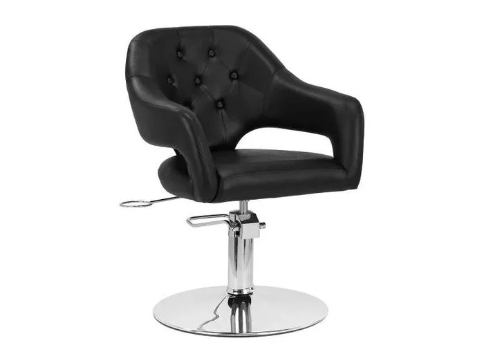 Silla de peluquería Gabbiano Parma con elevador hidráulico y diseño elegante