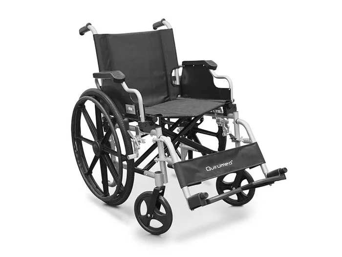 Silla de ruedas de aluminio, plegable