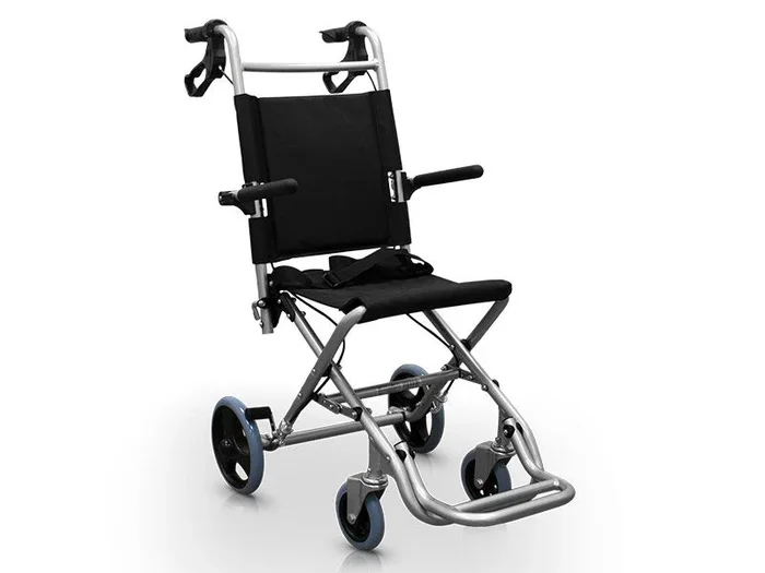 Silla de ruedas plegable de aluminio especial para domicilio