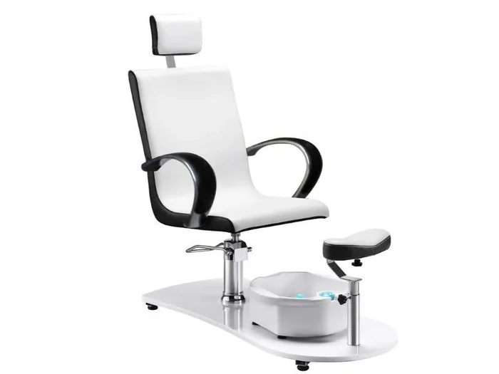 Silla pedicura Antares con Vaschetta Vibromassaggiante y Reposapiernas Regulable
