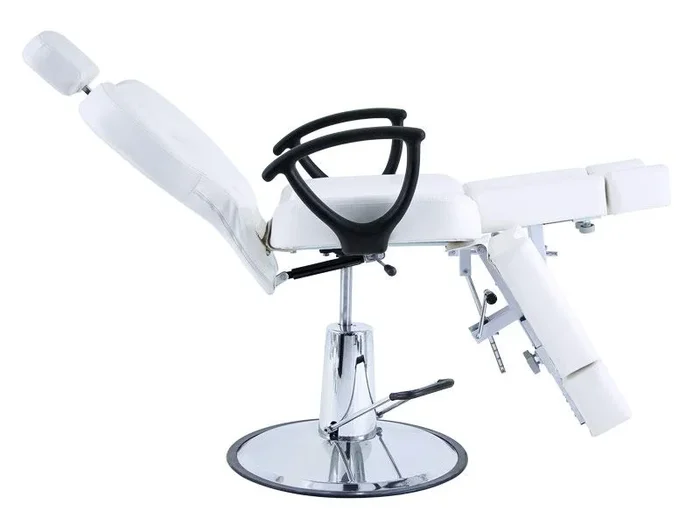 Sillón hidráulico para estética giratorio con perneras