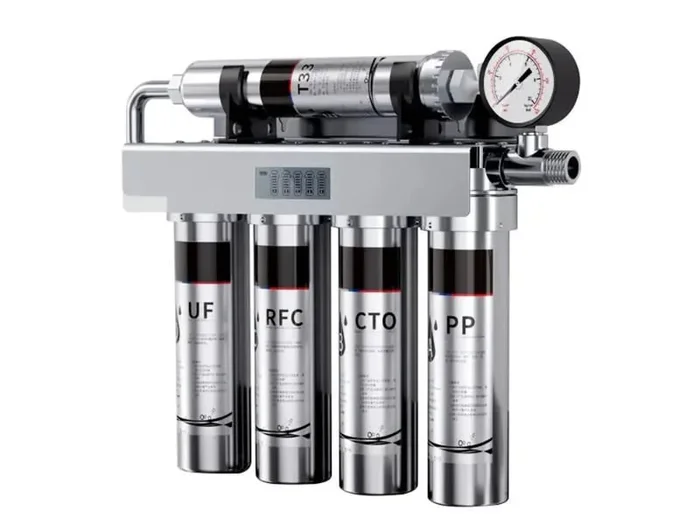 Sistema de filtración de agua del grifo con 5 filtros, purificación 99.95%