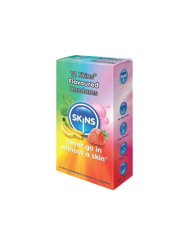 Skins – Preservativo Sabores Varios 12 Uds