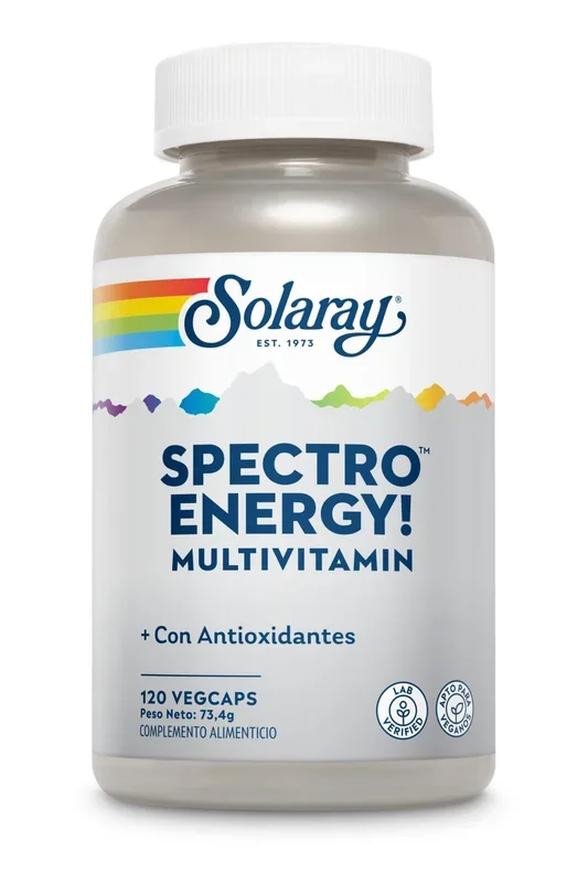 Spectro Energy Multi-Vita-Min – Solaray – 120 cápsulas