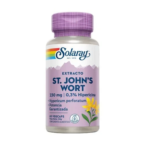 St. John’s Wort – Solaray – 60 cápsulas