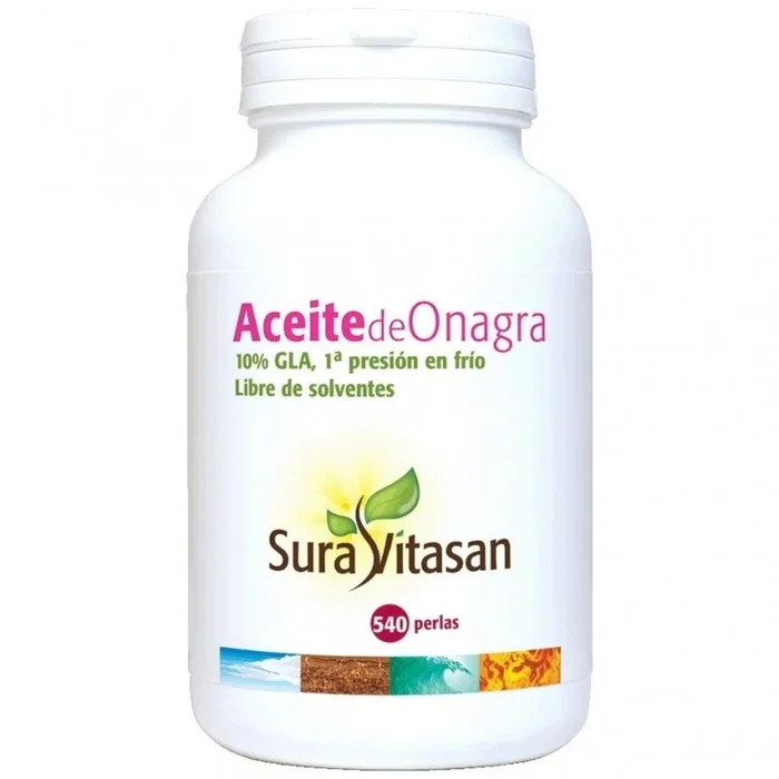 Sura Vitasan Aceite De Onagra 500Mg 540 Perlas