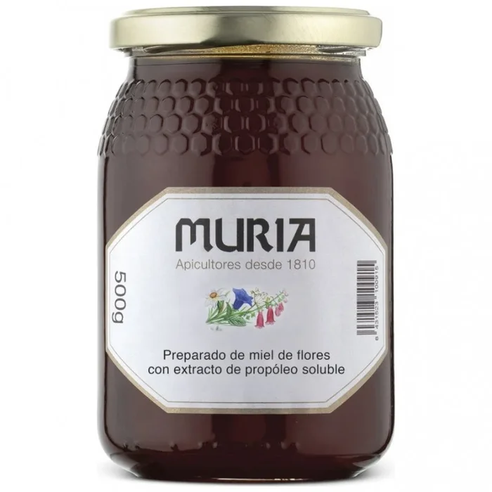 Tarro Miel A.Montaña + Propoleos 500 G