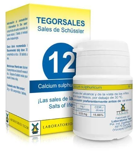 Tegorsales nº12 Calcium sulfuricum – Tegor – 20 gramos