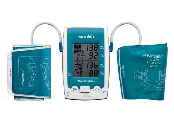 Tensiómetro digital dual medición presión arterial índice tobillo-brazo Microlife
