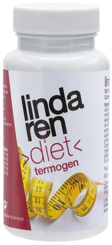 Termogen – Lindaren Diet · Artesanía Agrícola · 60 cápsulas