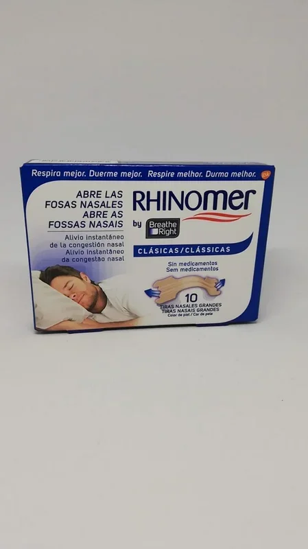 Tiras Nasales Breath mediana-gde, 10 ud