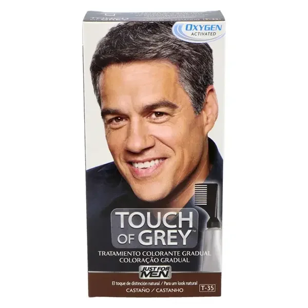 Touch Of Grey Castaños 40 G Castaño Claro Medio