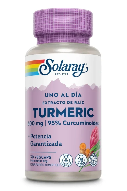 Turmeric – Solaray – 30 cápsulas