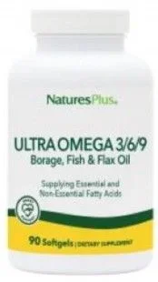 Ultra Omega 3-6-9 · Nature’s Plus · 90 perlas
