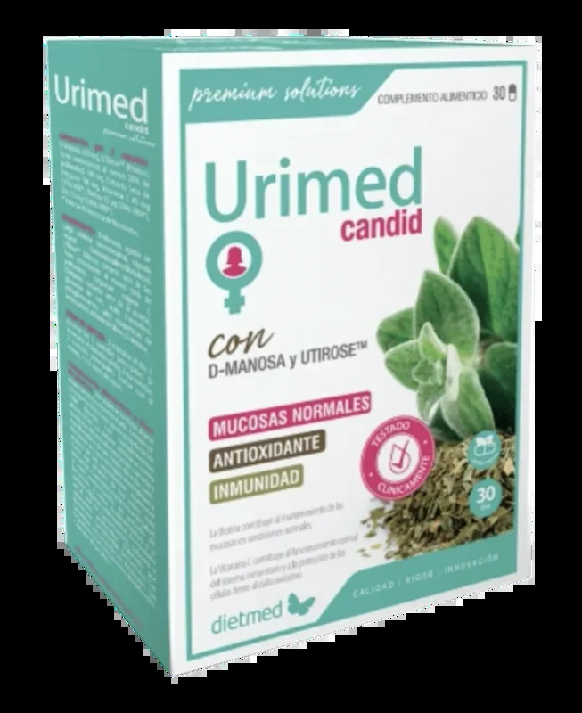 Urimed Candid · Dietmed · 30 cápsulas