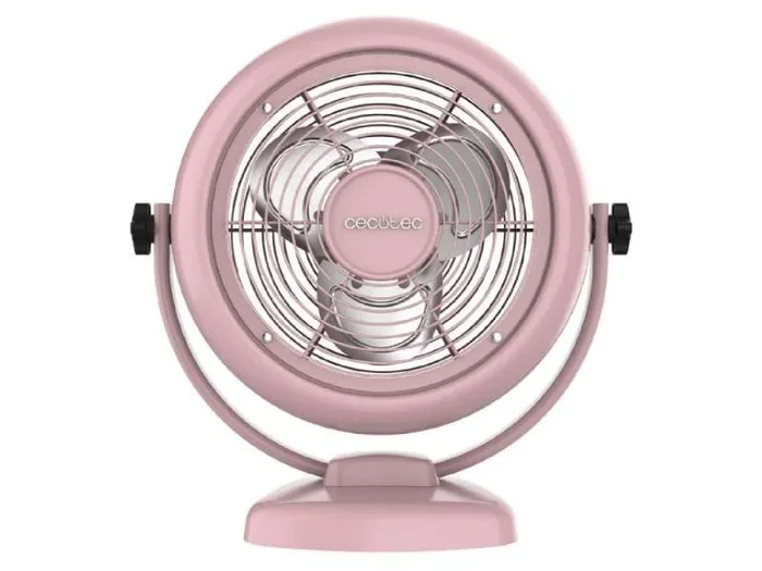 Ventilador de sobremesa EnergySilence 800 RetroDesk Pink CECOTEC