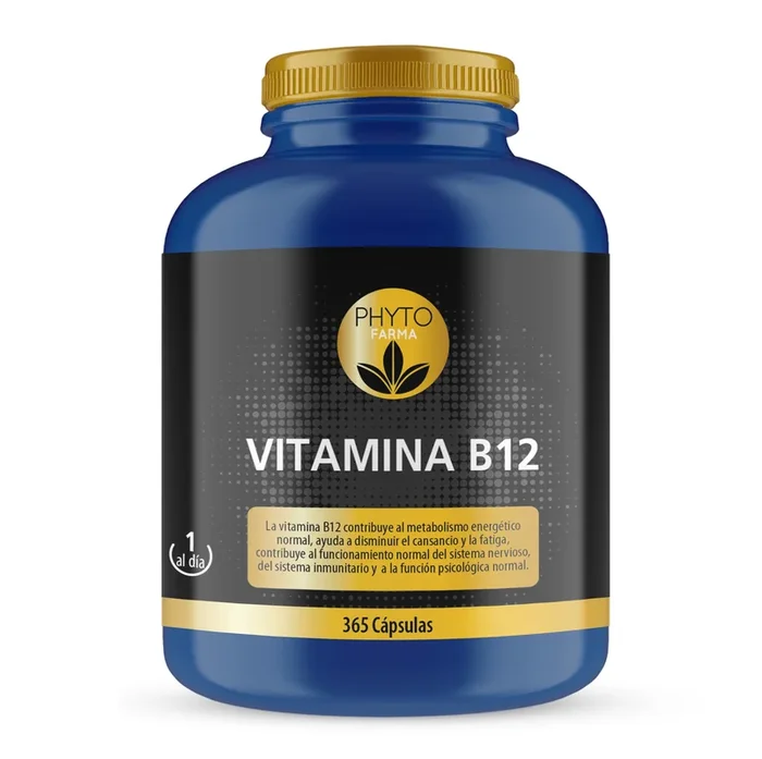 Vitamina B12 · Phytofarma · 365 cápsulas