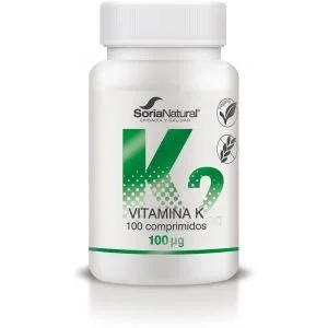 Vitamina K2 – Liberación Sostenida – Soria Natural – 100 comprimidos