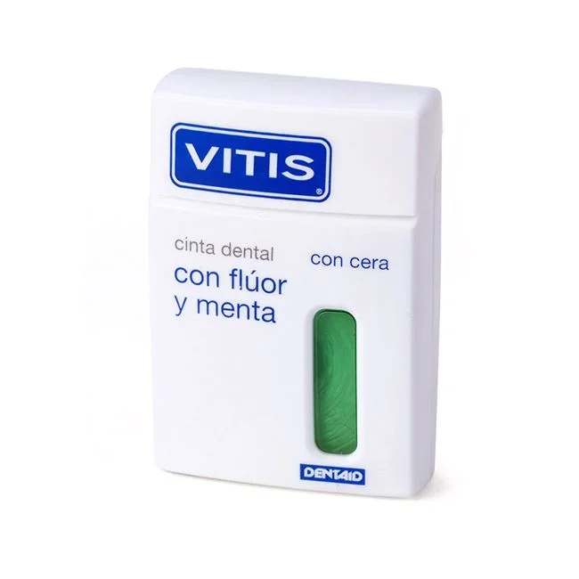 Vitis cinta dental con flúor y menta 50 m