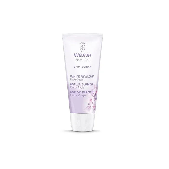 Weleda Crema Facial Malva Blanca Bebé-Derma, 50 ml.
