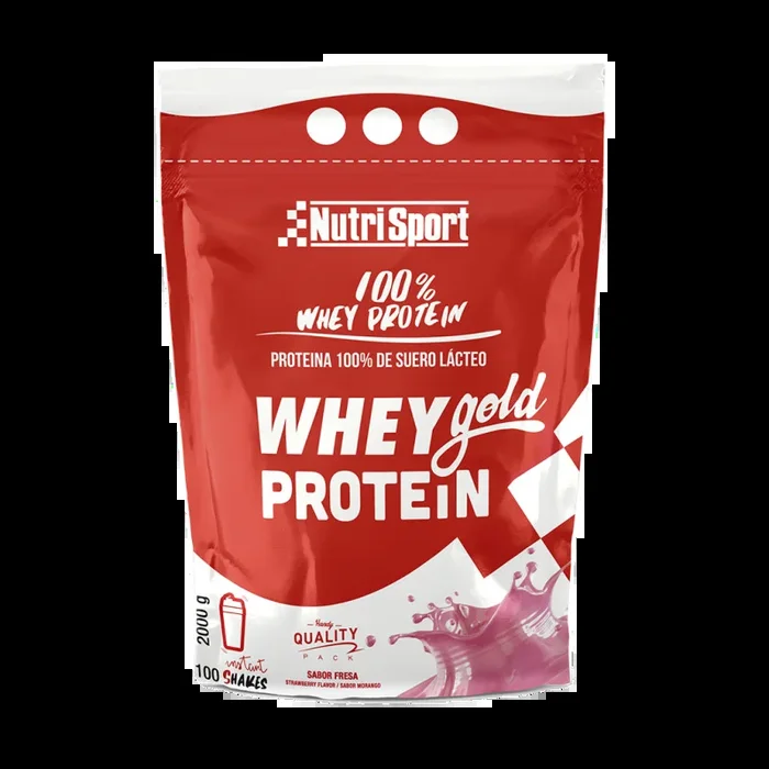 Whey Gold Protein Fresa · Nutrisport · 2 kg