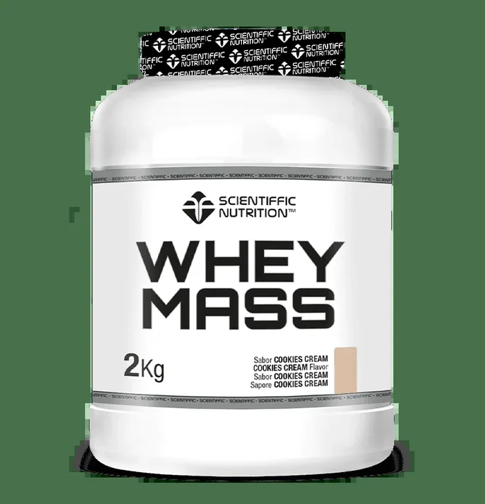 Whey Mass: Sabor Cookies Cream · Scientiffic Nutrition · 2 kg