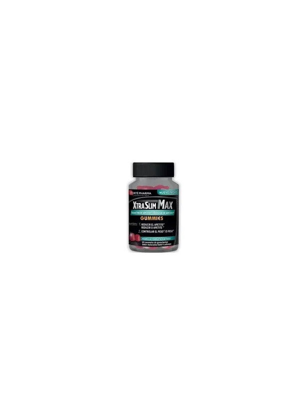 XtraSlim Max reductor de apetito gummies. 60 uds.